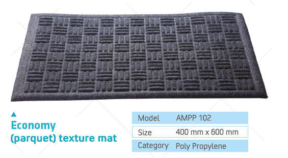 over edge texture mat