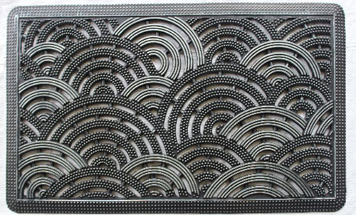 Wave Pattern Door Mat