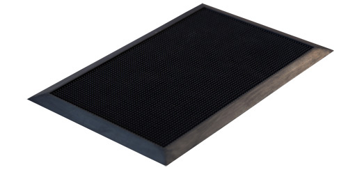 Square-Hole Sanitization Mat