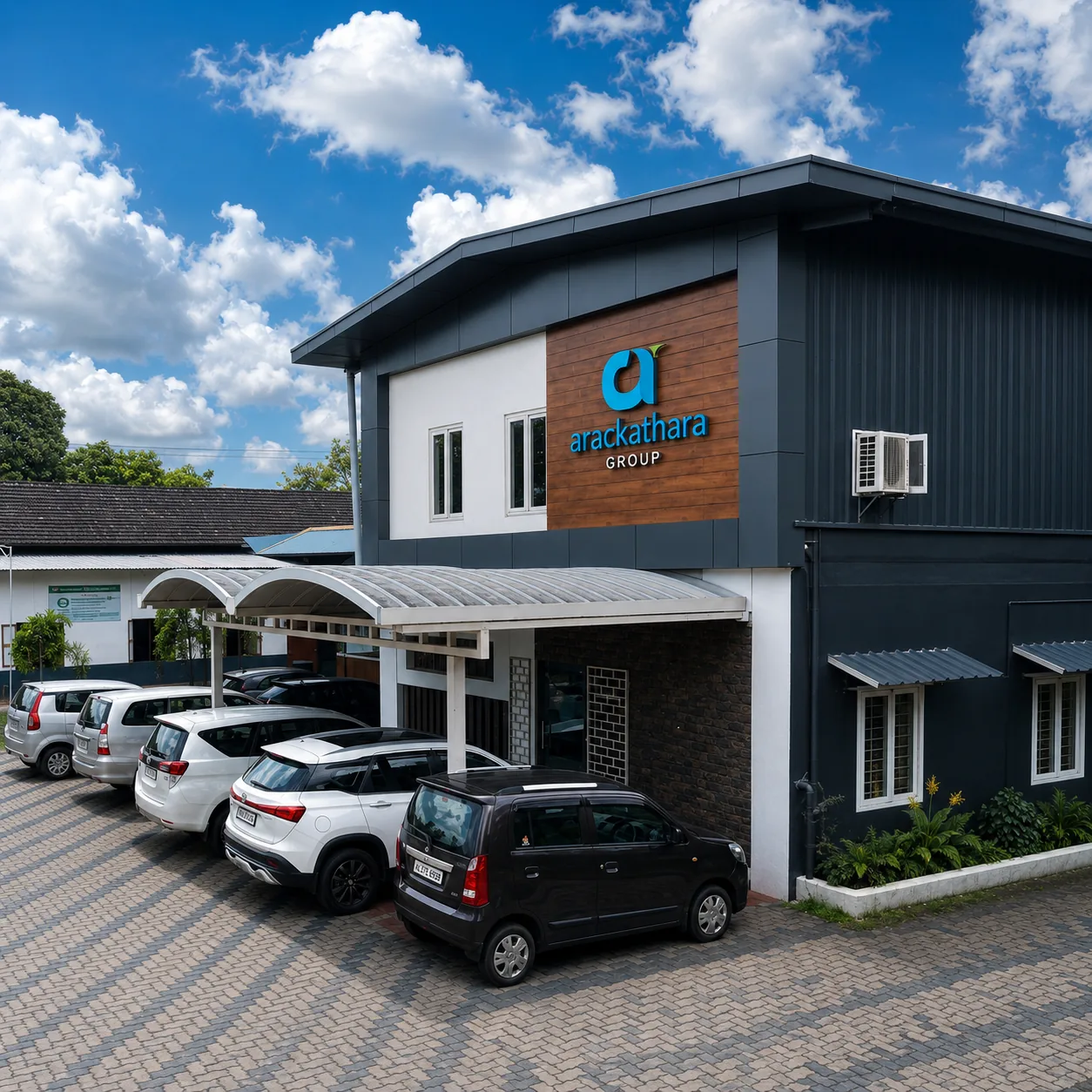Arackathara factory building in Kottayam, Kerala