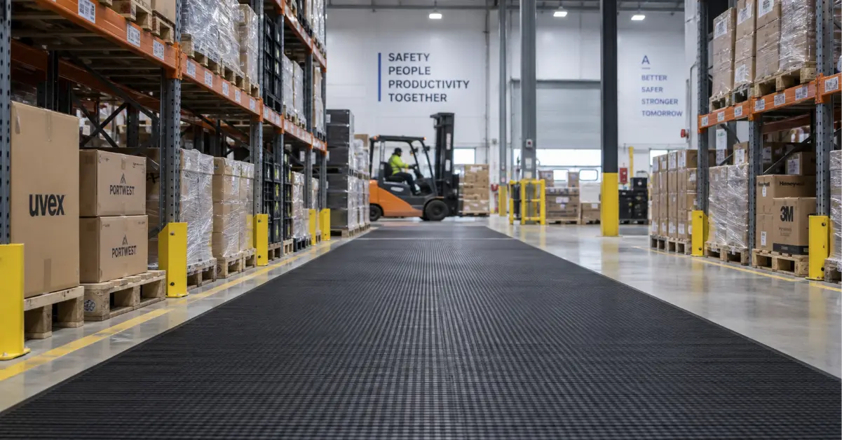 Best rubber mats for warehouses in the UK