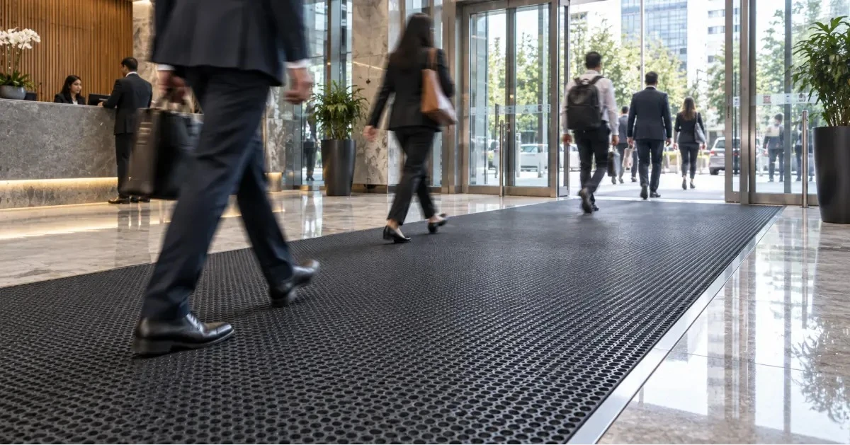 Best rubber mats for high-traffic commercial areas
